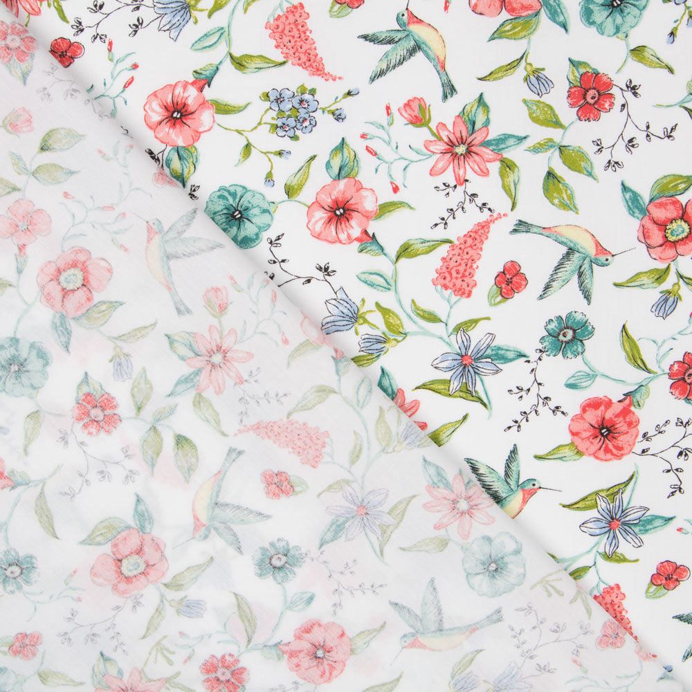 Popelín Orgánico Primavera - Ribes y Casals