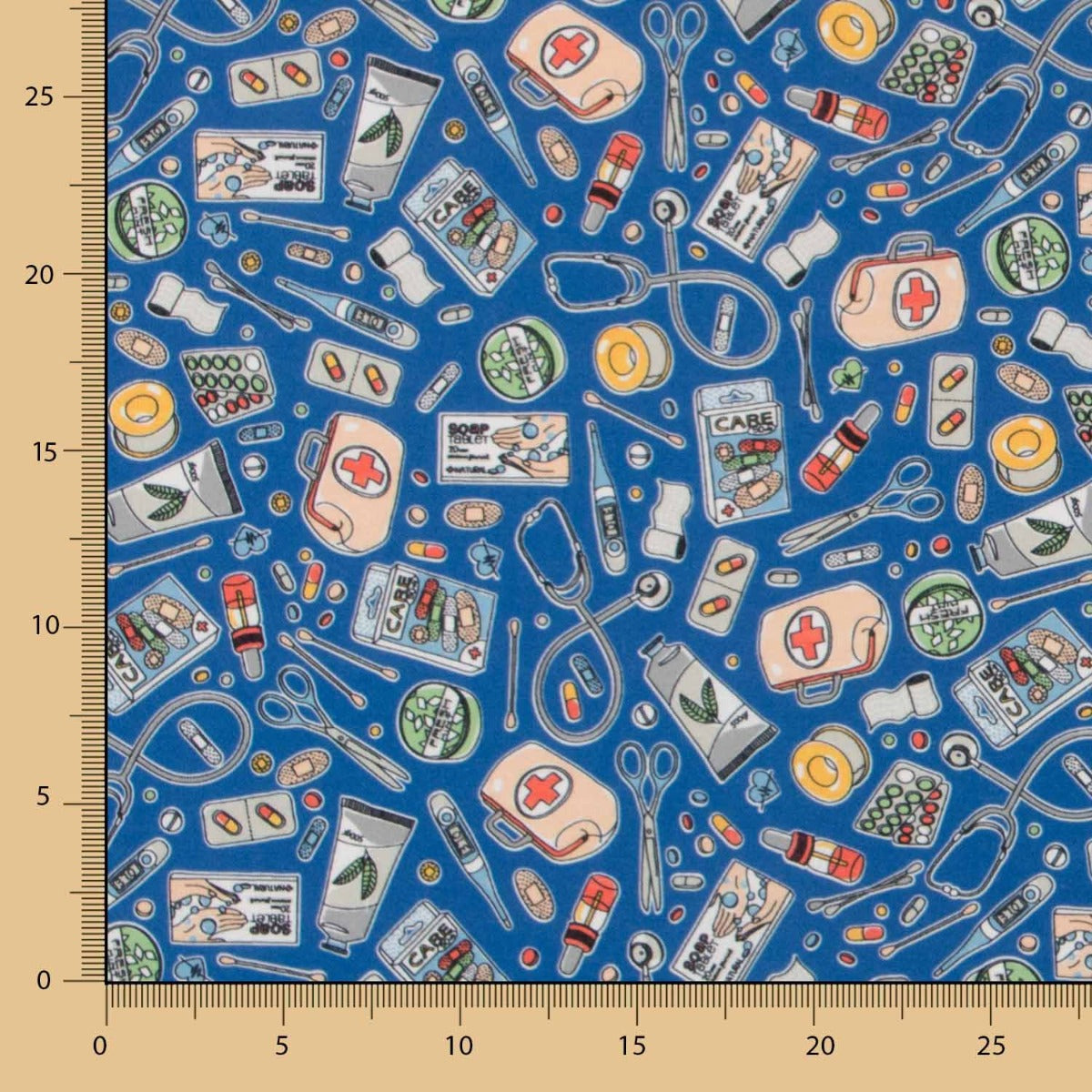 Popeline Infirmières Bleu - Ribes y Casals