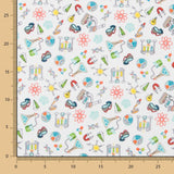 Popeline Science Blanc - Ribes y Casals