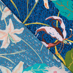 Viscose Bleu Foncé Tropical - Ribes y Casals