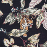 Satin Tigre Bleu Foncé - Ribes y Casals