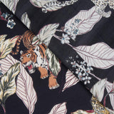 Satin Tigre Bleu Foncé - Ribes y Casals