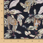 Satin Tigre Bleu Foncé - Ribes y Casals