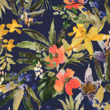 Viscose Bleu Nuit Amazonie - Ribes y Casals