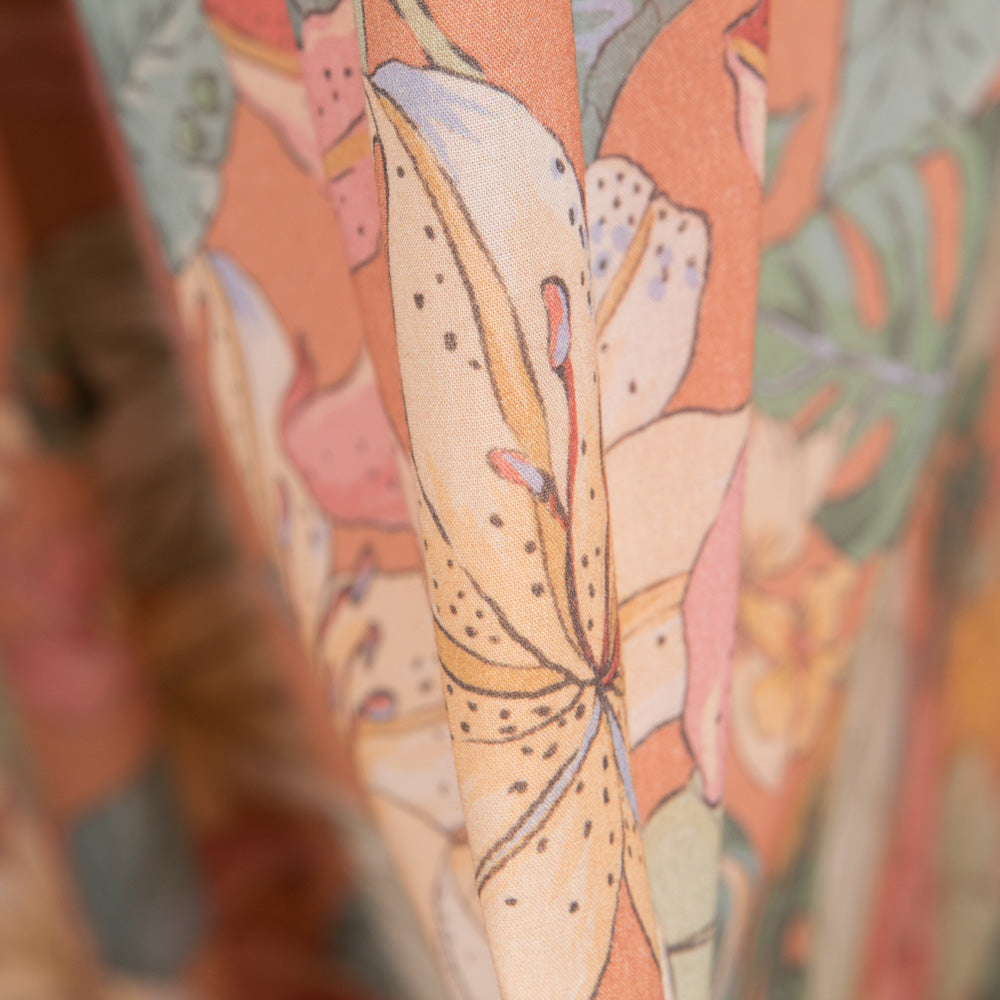 Viscose Kimono Orange - Ribes y Casals