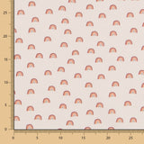 Tissu Coton Antibactérien Arcs Beiges - Ribes y Casals