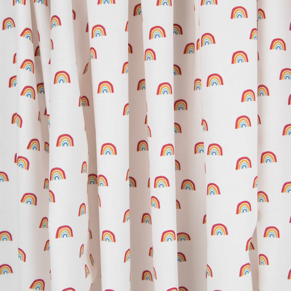 Tissu Coton Antibactérien Arcs Blancs - Ribes y Casals