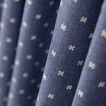 Tissu Coton Fin Denim Trèfle - Ribes y Casals
