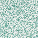 Tissu Coton Antibactérien Fleurs Vertes - Ribes y Casals