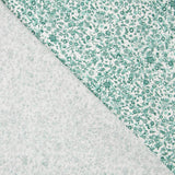 Tissu Coton Antibactérien Fleurs Vertes - Ribes y Casals