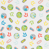 Retal Algodón Bacterias Blanca 100x145 cm - Ribes y Casals