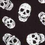 Coton Skulls Cachemire Noir - Ribes y Casals