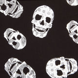 Coton Skulls Cachemire Noir - Ribes y Casals