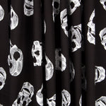 Coton Skulls Cachemire Noir - Ribes y Casals
