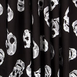 Coton Skulls Cachemire Noir - Ribes y Casals