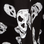 Coton Skulls Cachemire Noir - Ribes y Casals