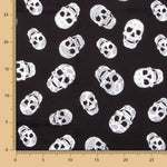 Coton Skulls Cachemire Noir - Ribes y Casals