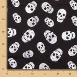 Coton Skulls Cachemire Noir - Ribes y Casals