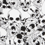 Coton Skulls Warriors Noir - Ribes y Casals