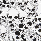 Coton Skulls Warriors Noir - Ribes y Casals