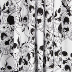 Coton Skulls Warriors Noir - Ribes y Casals