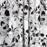 Coton Skulls Warriors Noir - Ribes y Casals