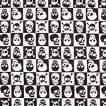 Coton Skulls Pirates Carreaux - Ribes y Casals