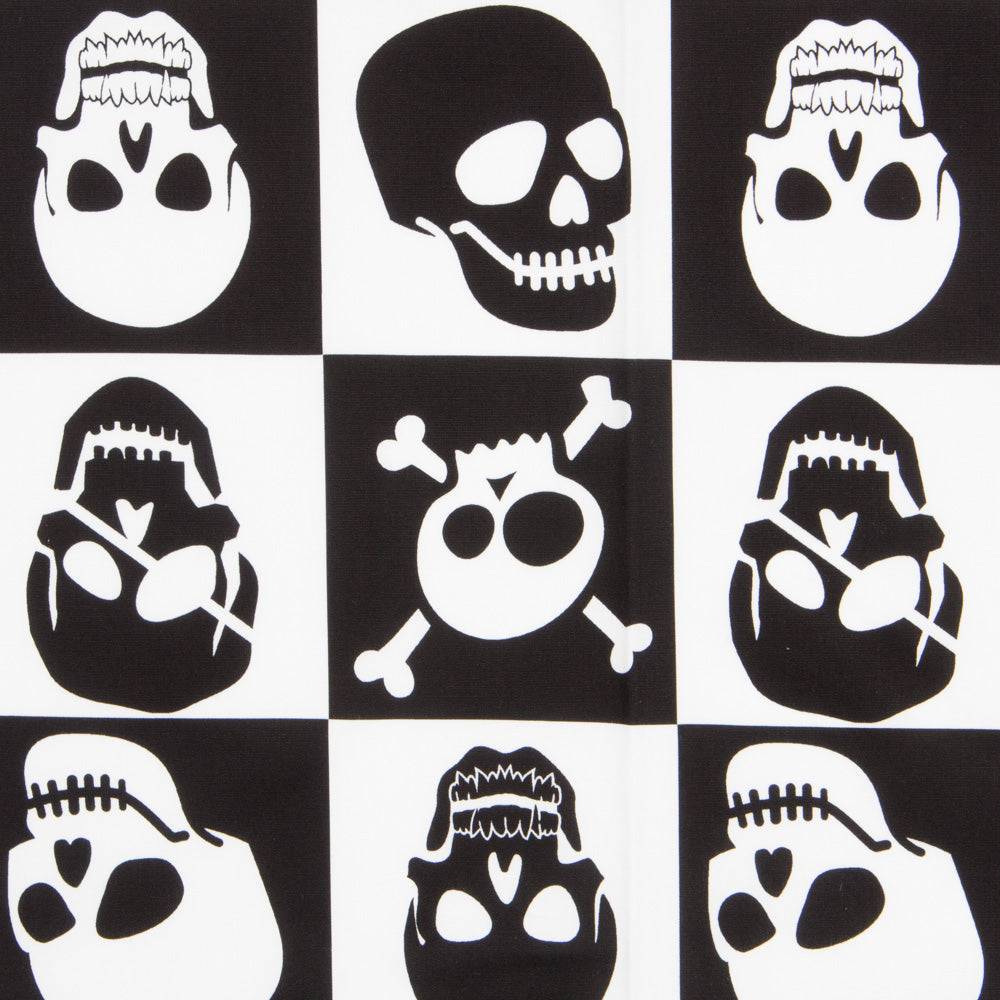 Coton Skulls Pirates Carreaux - Ribes y Casals