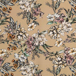 Viscose Fleur Brun - Ribes y Casals