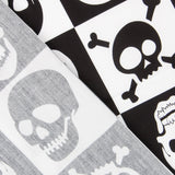 Coton Skulls Pirates Carreaux - Ribes y Casals