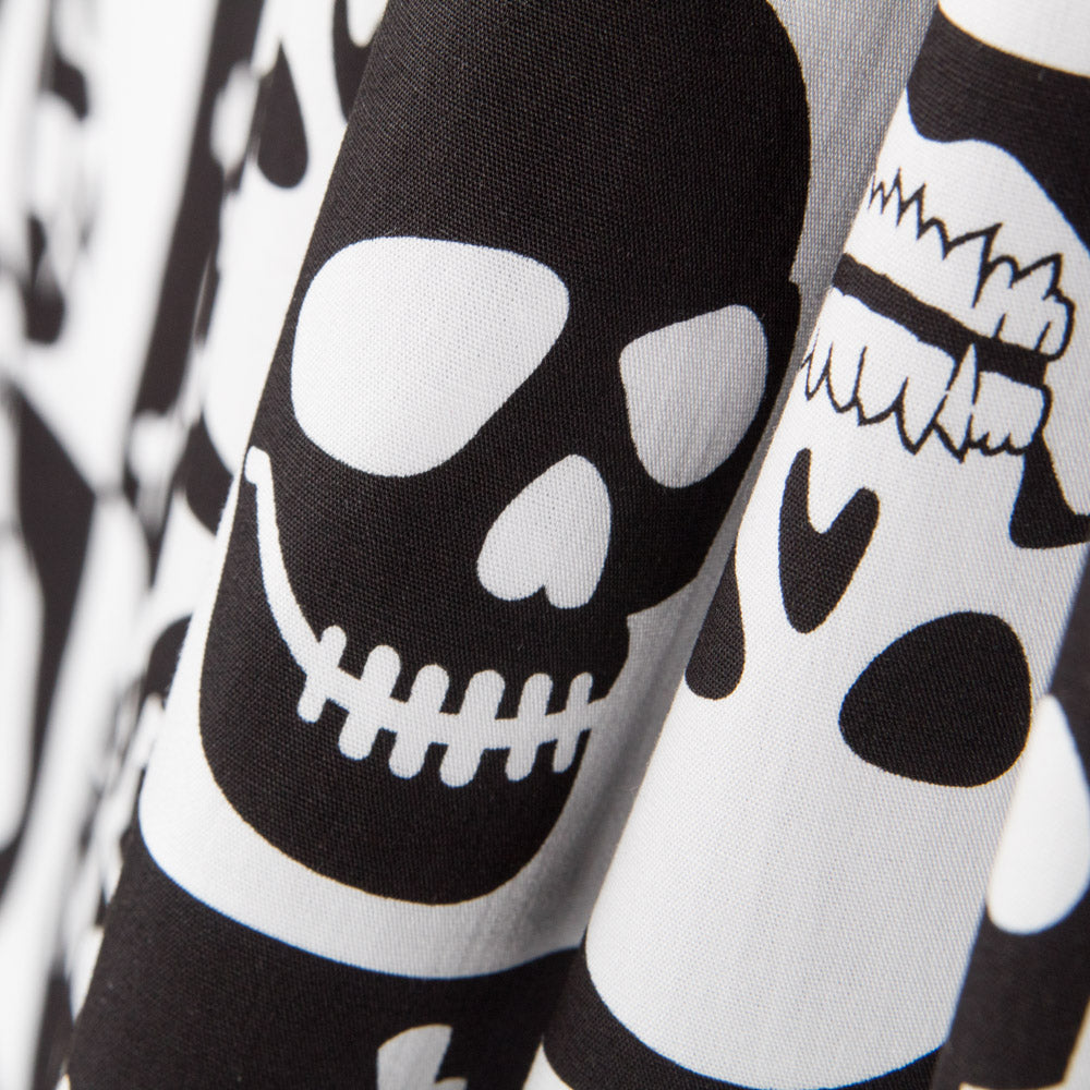 Coton Skulls Pirates Carreaux - Ribes y Casals