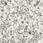 Coton Spandex Fleur Écru - Ribes y Casals