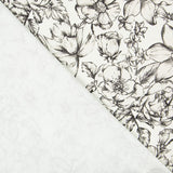 Coton Spandex Fleur Écru - Ribes y Casals