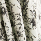 Coton Spandex Fleur Écru - Ribes y Casals