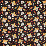 Coton Fête Catrinas Noir - Ribes y Casals