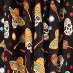 Coton Fête Catrinas Noir - Ribes y Casals
