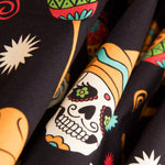 Coton Fête Catrinas Noir - Ribes y Casals