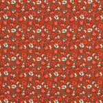 Viscose Fleur Brun - Ribes y Casals