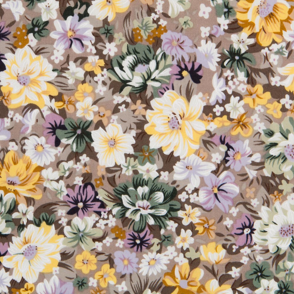 Popeline Crétonne Beige - Ribes y Casals