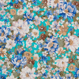 Popeline Crétonne Turquoise - Ribes y Casals