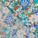 Popeline Crétonne Turquoise - Ribes y Casals