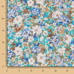 Popeline Crétonne Turquoise - Ribes y Casals