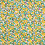 Popeline Fleurettes Jaunes - Ribes y Casals