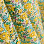 Popeline Fleurettes Jaunes - Ribes y Casals