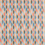 Tissu Coton Maxi Plumes Vertes - Ribes y Casals