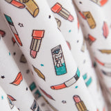 Popeline Rouge A Lèvres Blanc - Ribes y Casals