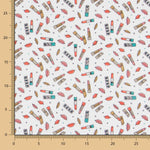 Popeline Rouge A Lèvres Blanc - Ribes y Casals