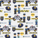 Popeline Police Blanche - Ribes y Casals