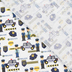 Popeline Police Blanche - Ribes y Casals