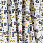 Popeline Police Blanche - Ribes y Casals